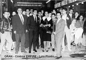 BG ec- 06- Rue Alsace- Lorraine- Empire cinema- Lola flores